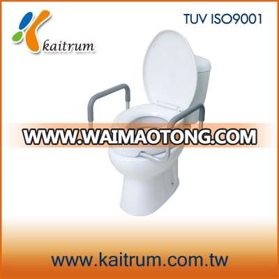 2017 Bathroom Commode Care Elder Disable Raised Toilet Seat with Handles