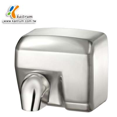 Conventional hand blow dryer and Electric hand dryer